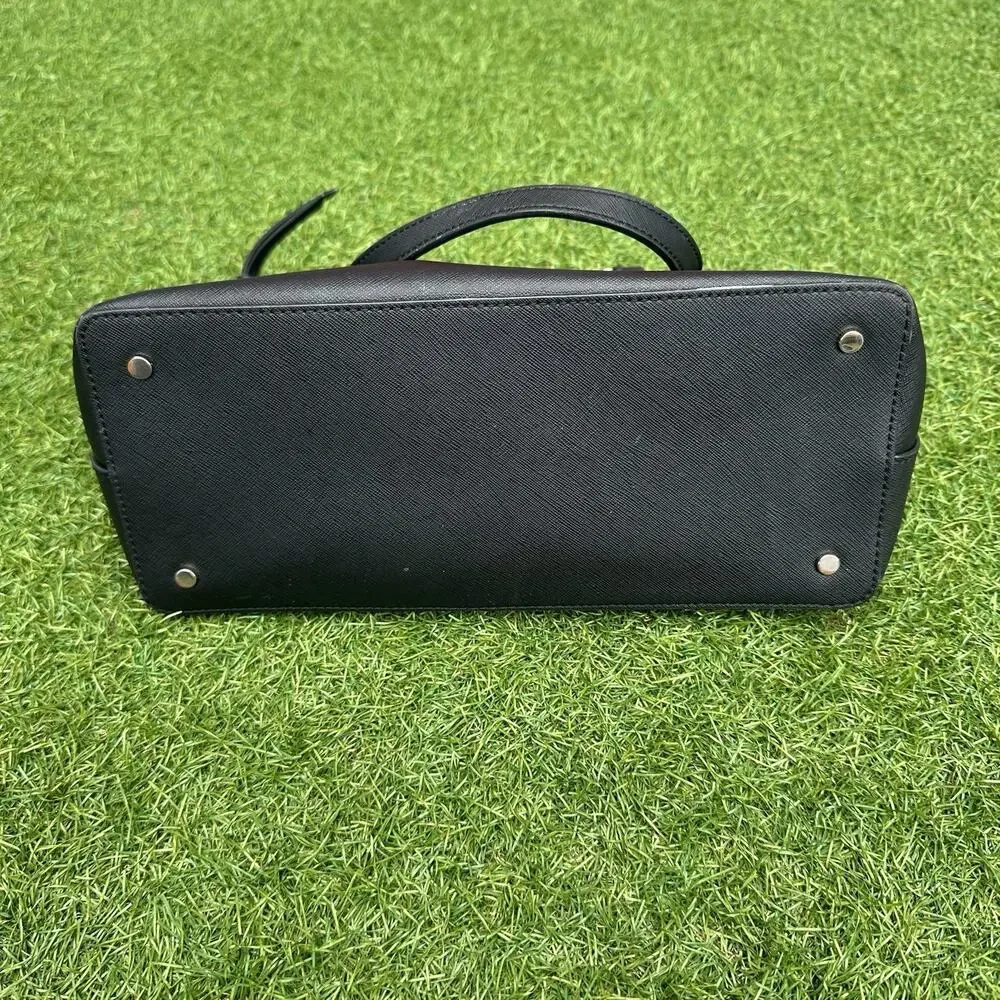 Kate Spade New York Purse Patterson Drive Leather Tote Satchel Black‎ With Strap